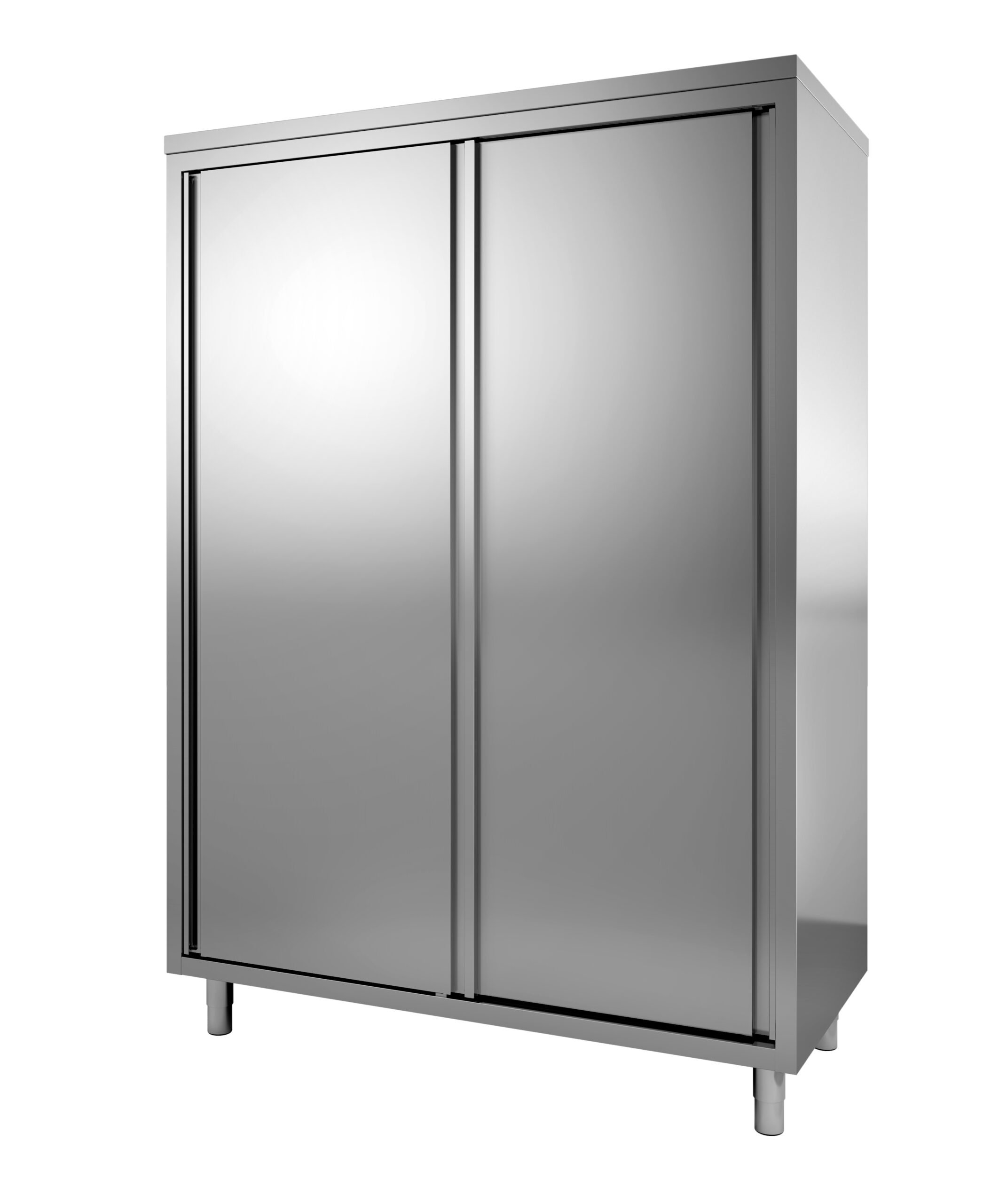 ARMOIRE INOX PORTES COULISSANTES DOUBLEES L2G